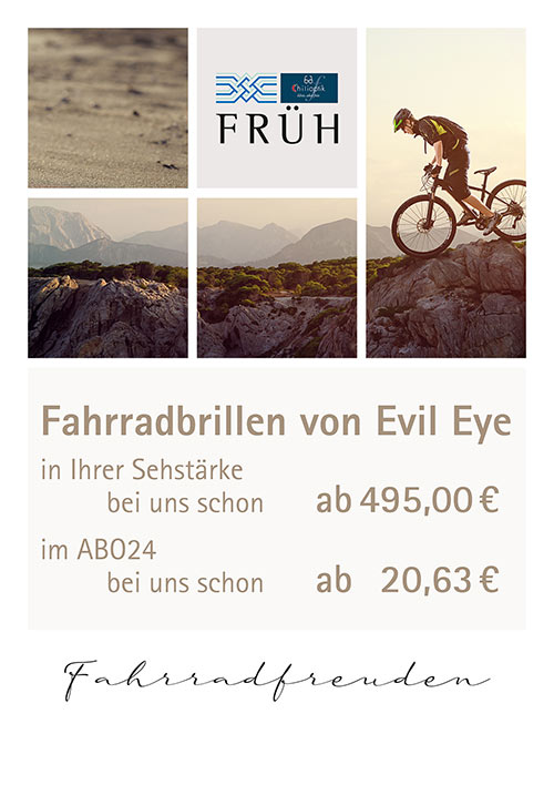 Fahrradbrille von Evil Eye bei Optiker FRÜH in Böblingen